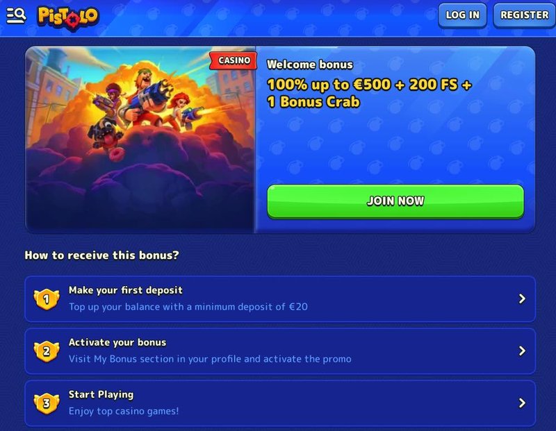 Pistolo Casino für Deutsche Spieler: Login, Bonus und Online-Spiele